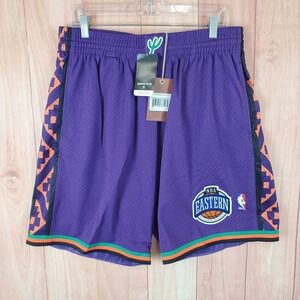 Mitchell & Ness 1995 All Star Shorts Mens Sz S Retro Swingman Basketball NWT